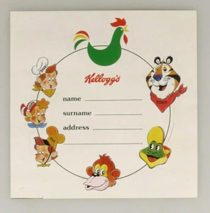 PRL) KELLOGG'S TONY SNAP CRACKLE POP ADESIVO COLLEZIONE STICKER COLLECTION  - Picture 1 of 1