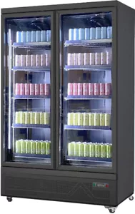 Getränkekühlschrank Kühlschrank Gewerbekühlschrank 1038l 2 Türen 1255x710x2000mm - Bild 1 von 1