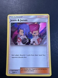 Jessie & James 58/68 Hidden Fates Holo Rare Pokemon Trainer Team Rocket - MINT - Bild 1 von 1