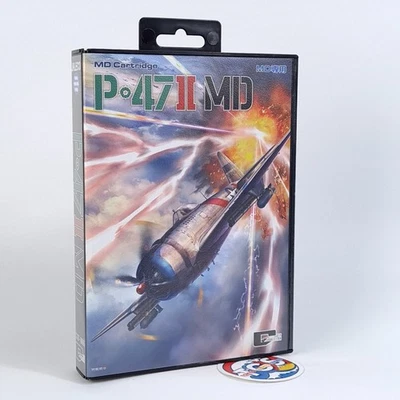 P.47 II MD MEGADRIVE Japan COLUMBUS CIRCLE 2025 NEW (Shmup/Shoot'em up/P-47/P47) - Image 1 of 4