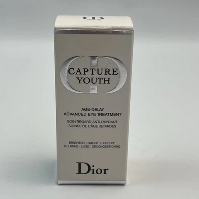 Tratamiento avanzado para ojos Dior Capture Youth Age-Delay 0,5 oz 15 ml sellado en caja Foto 1 de 4