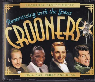 READERS DIGEST Reminiscing With The Great Crooners - 4CD-SET W/BOOKLET 2008 [L2] Foto 1 de 2