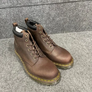 DR. MARTENS 939 Ben Boot Lace Up Boots Unisex Size M11/W12 Dark Brown - Picture 1 of 7