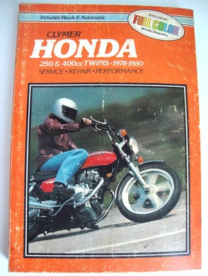 1978 - 1980 年本田 HAWK CB400 T1 T2 CB250T Dream CM 400 商店/维修手册 很好! — 第 1/4 张图片