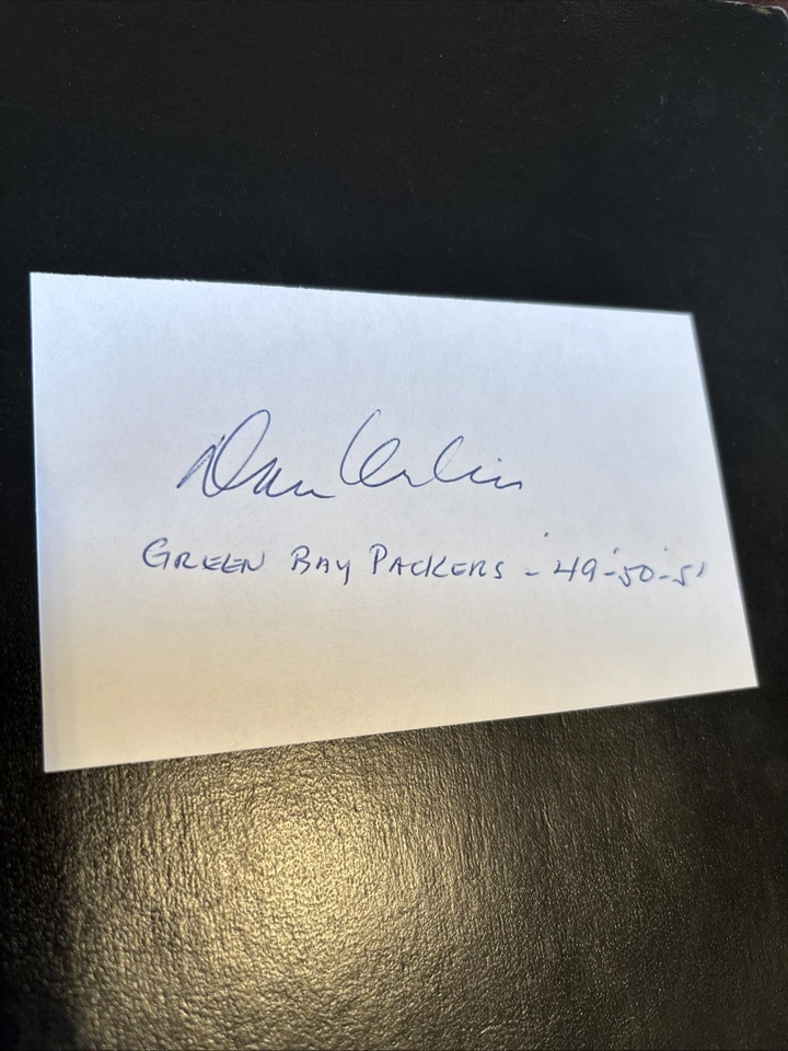 Dan Orlich (Nevada) ‘49 GB Packers & Champion Trapshooter, died 2019 - Image 1 of 1