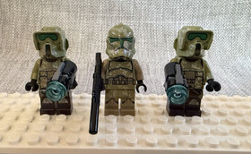 LEGO Star Wars Kashyyyk Trooper 41st Elite Clone Camo Scout Minifigures 75035