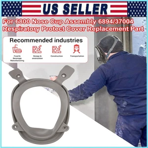 3M 6800 Rubber Ring 6800/37004 Respiratory Protector Cover Replacement Part - Picture 1 of 12