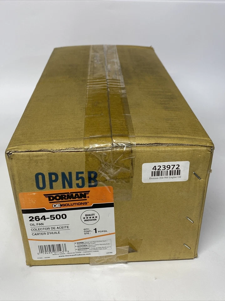 Cacerola de aceite de motor Dorman 264-500 nueva Foto 1 de 3