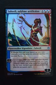 Magic The Gathering MTG SAHEELI, SUBLIME ARTIFICER FRENCH FOIL War of the Spark - Picture 1 of 2