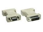 10x analoger DVI/VGA Adapter; DVI 24+5 Stecker -> VGA 15 pin Buchse
