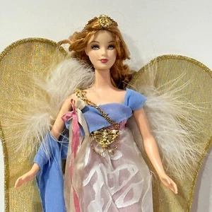 Barbie Angel 1991 Mattel con alas vestido azul/blanco/rosa - Imagen 1 de 10