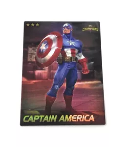 Cartas Arcade Marvel: Capitán América #8 (FOIL, Serie 1) Concurso de Campeones - Imagen 1 de 2