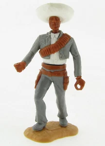 TIMPO TOYS Cinturón Mexicano MARRÓN Chaleco Gris Camisa Blanco Variante Mexicana Figura - Imagen 1 de 9