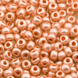 Czech Seed Beads E Beads 6/0 Metallic Pink 15g 10101022 - Picture 1 of 1
