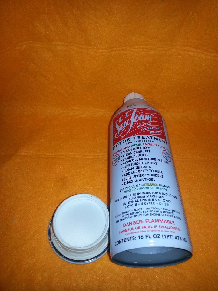 Sea foam motor treatment gas diesel can safe stash hidden diversion storage hide