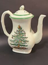 Vintage SPODE CHRISTMAS TREE Tea Coffee Pot