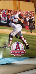 CASE OF 45 BOSTON RED SOX @ CALIFORNIA ANGELS DIVISION SERIES PLAYOFF PROGRAMS - Photo 1/2