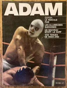 Adam magazine. May 63. Wrestling. French Mods. Francoise Hardy. Mens Fashion. - Picture 1 of 16