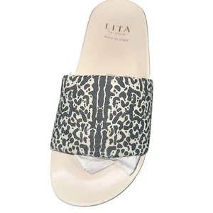 Lita By Ciara Womens King Cheetah Print New In Box Slides Sandals Sz US 10.5 - Picture 1 of 4