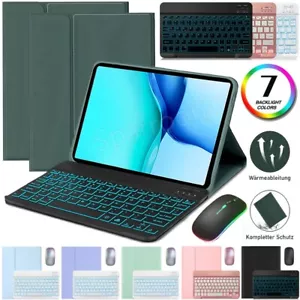 Backlit Keyboard Mouse Smart Case For Xiaomi Pad 6/6 Pro 5 Pro Redmi Pad SE 11" - Picture 1 of 57