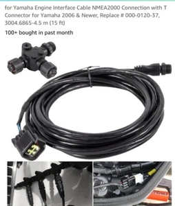 Cable de interfaz de motor Yamaha 120-37 nuevo - Imagen 1 de 5