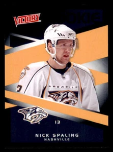 2010-11 Upper Deck Victory Black #231 Nick Spaling - Picture 1 of 2