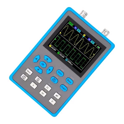 New 2 Channel Handheld Oscilloscope 120M Bandwidth 500Ms Sampling Rate DSO2512G, - Image 1 of 4