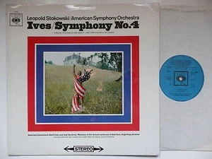 STOKOWSKI CONDUCTS IVES SYMPHONY NO 4 AMERICAN SO CBS 72403 - Picture 1 of 3