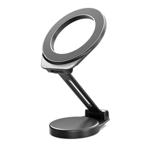 Support Téléphone Portable Universel Magnétique dans Voiture Support Tableau de Bord 360 Support Rotation - Photo 1/3