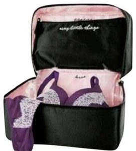 Victorias Secret Sexy Bra Panty Lingerie Travel Train Case Storage Bag NWT - Picture 1 of 12
