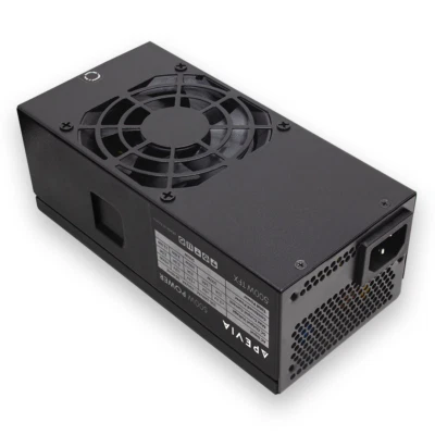 Fuente de alimentación totalmente modular Apevia ITX-PFC500W Mini ITX/Flex ATX/1U 500W Foto 1 de 4