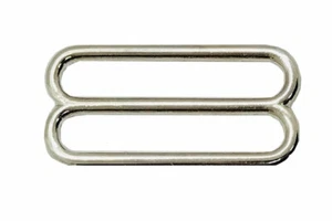 Metal Webbing Buckle Slide 1" / 25.4Mm Tri Glide Horse Rug Leg Straps Bags 1-10 - Bild 1 von 6