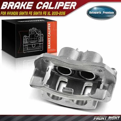 Pinza de freno delantera derecha con soporte para Hyundai Santa Fe 2007-2009 2013-2018 Foto 1 de 4