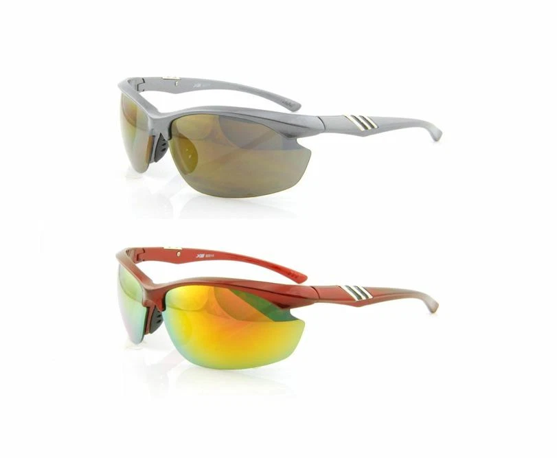 XS Extreme Sport Eyewear Sunglasses Mirror Baseball Golf Fishing Half Frame Men - Image 1 of 1