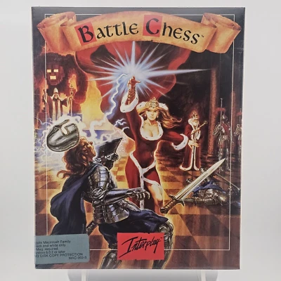 Battle Chess, 1990, Big Box, New & Sealed - Image 1 of 4