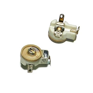 30 Stück Keramik Trimmer Kondensator 5 -20pF 450V KPK-MP versilbert UdSSR alter Lagerbestand - Bild 1 von 3