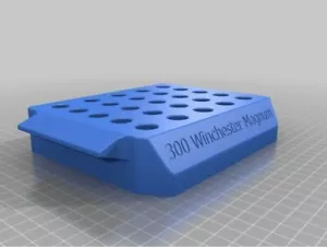 .300 Winchester Magnum Reloading Block | Tray Fast Shipping 25 RDS - Picture 1 of 2