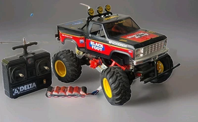 Tamiya RC 1986 Vintage Ford 150 Ranger Blackfoot - 4WD Truck 1:10 - 58058 - Bild 1 von 4