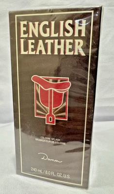 英国皮革 Dana 科隆 Splash 8 盎司男式复古时代全新密封盒 240 毫升 — 第 1/4 张图片