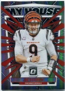 JOE BURROW 2023 Donruss Optic MY HOUSE PRIZM Bengals  - Picture 1 of 1