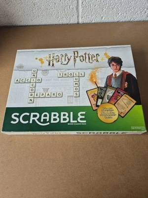 Scrabble Harry Potter Edition Board Game BOX OPEN NEVER PLAYED - Image 1 of 4