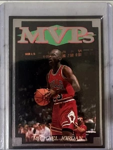 Michael Jordan 1993 MVPs Premier Issue Silver Foil PROMO Card Limited Print - Picture 1 of 5