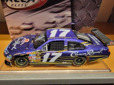 2010 AUTOGRAPHED Matt Kenseth  #17 Crown Royal -1:24th RCCA Elite Fusion - Image 1 of 4