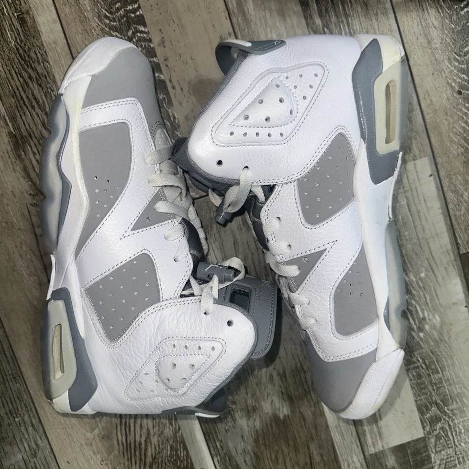  Air Jordan Retro 6 (GS) 'Cool Grey' 6.5Y Foto 1 de 4