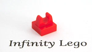 15 LEGO Red Tile 1 x 1 Raised Clip up (2555 12825)  15 Pieces - Picture 1 of 1