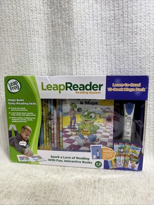 Leap Frog Leap Reader Reading System Mega Pack 10 Books 4-8 Years New - Image 1 of 4