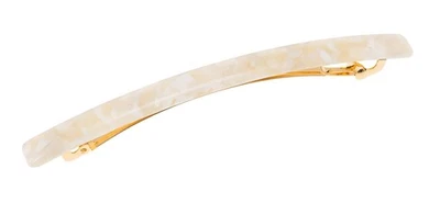 Long and Skinny Barrette - Pavlova White - Image 1 of 4