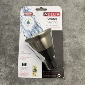 Delta Wassersparender Duschkopf 1,5 GPM Satin Nickel 75153 SN Neu - Bild 1 von 3