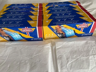 10 kits oficiais de carro Scouting America/BSA Pinewood Derby #17006 novo na caixa lacrado - Imagem 1 de 4