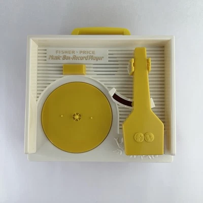 2014 Fisher Price Music Box Record Player Red Retro Classic Toy - Image 1 of 4
